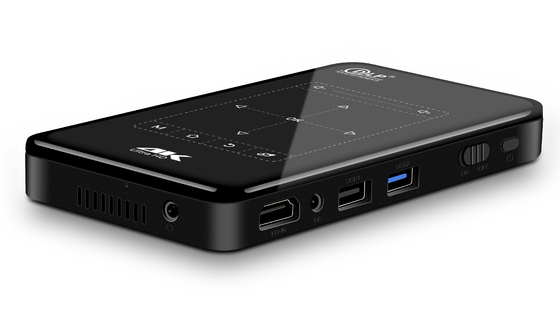Van de de Controledlp 4K Zak van IRL de Projector die van de Projectormini portable DLP 3D Playback decoderen