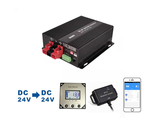 24V gelijkstroom-LCD van het Acculadingcontrolemechanisme Vertoning MPPT voor Voertuigbatterij