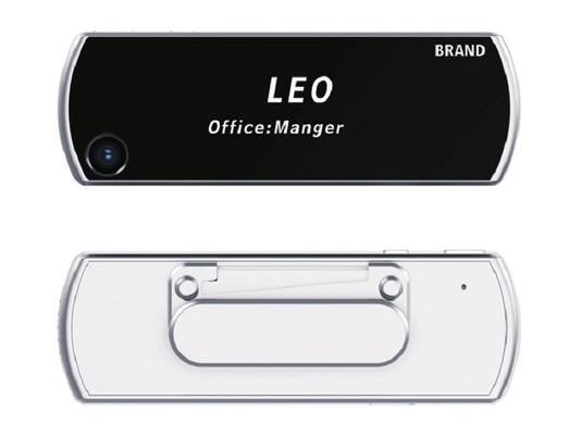 Magnetic Clip Mount Body Worn Camera Badge Type For Bank Hotel