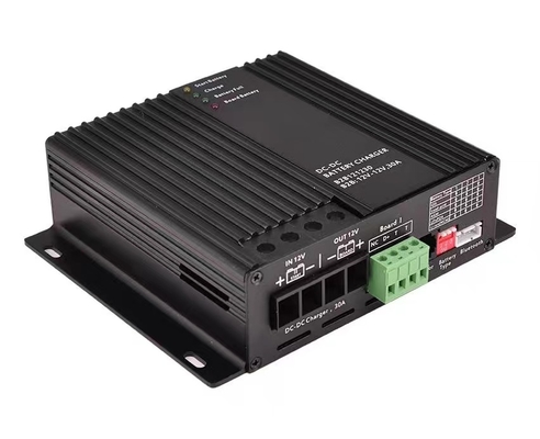 FCC 30A DC DC-batterijlader voor lithiumgel lood-zuur AGM verzegelde LifePO4-batterij