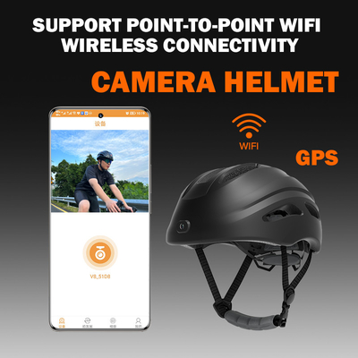 130 Graden van de de Cameramotorfiets van de Veiligheidshelm van de de Fietsfiets van de de Autoped de Berijdende Camera Helm
