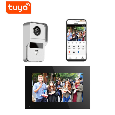 De draadloze Videodeurbel van 1080p Wifi de Nachtvisie van de 7 Duimingang Getelegrafeerde Camera
