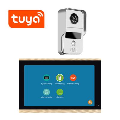 Ondersteuning Unlock Monitoring Deurtelefoon Systeem Dual Way Intercom Voor Thuiskantoor Appartement