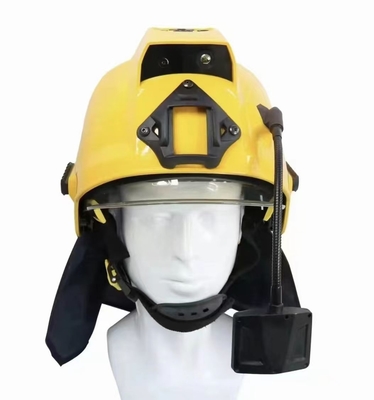 Brandweerhelm ABS IR warmtebeeldcamera SOS-waarschuwing met opdrachtsoftware VMS