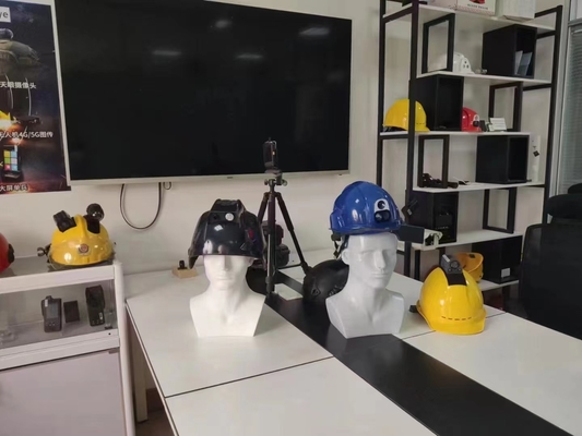 Brandweerhelm ABS IR warmtebeeldcamera SOS-waarschuwing met opdrachtsoftware VMS