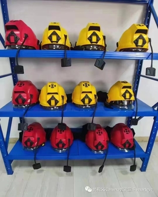 Brandweerhelm ABS IR warmtebeeldcamera SOS-waarschuwing met opdrachtsoftware VMS