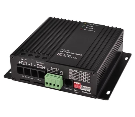 12V-12V 30A DC DC-batterijlader Automatische slimme oplader Batterij naar batterij