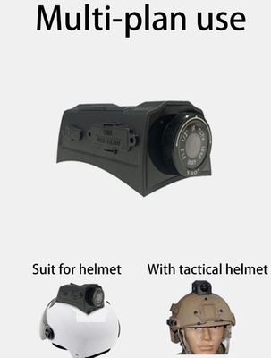 4G van de de Helmcamera van GPS de Tactische Camera van Live Streaming Helmet Hard Hat
