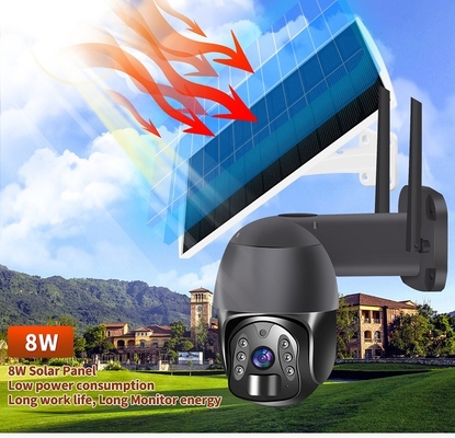 Mini 4G Smart Home Camera Online beveiligingscamera Zonne-opladen ingebouwd in lithiumbatterie