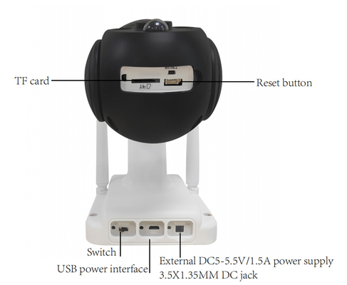 Tuya Wifi Zonnebatterij Camera Beveiliging 4G PTZ Camera Voor Huishouden Binnen Buiten