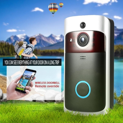 166 graden Hoekbeeld WIFI Video deurbel Bewegingsdetectie Remote Live View