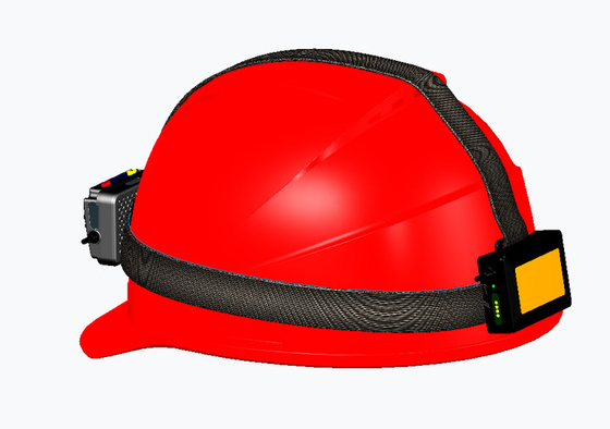 4G 4k Smart Railway Helmet Camera Explosiebestendige LED koplampen met anti-schokcamera