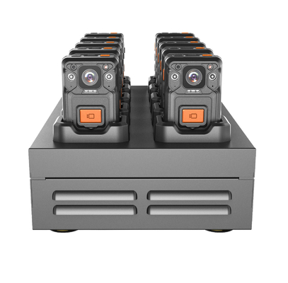 Lichaamsgeweerde camera docking station robuust ontwerp met 8-inch touchscreen