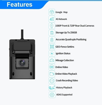 4G auto dashcam