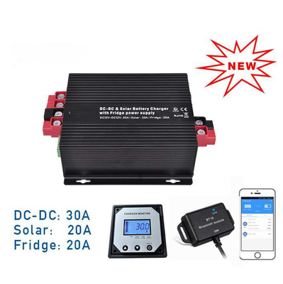 DC-DC Booster Charger 12V 30A Zonne MPPT 20A Koelkast Charger 20A Controller Voor RV Voertuig Car Yacht