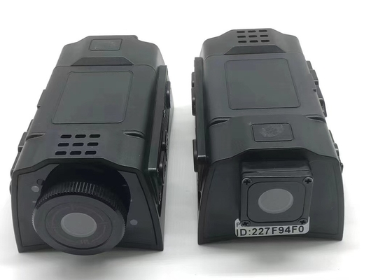 Dual-lens veiligheidshelm Camera Support Picture Video Recording ≥6 uur Stand ≥25 uur