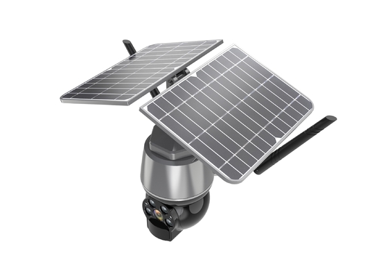 4G Solar CCTV Camera Hi3518E SoC Speaker Breed zichthoek 120 graden