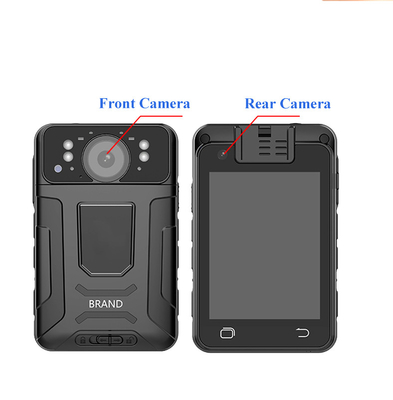 AI Gezichtsherkenning Politie Lichaamscamera's 2 Way Talk Night Vision Android-systeem