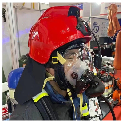 Veiligheidscamera voor brandweer en technische reddingshelmen met thermische beeldsensor