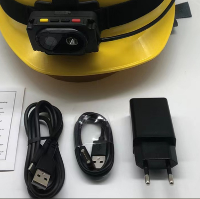 4gc Smart Headlamp Flashlight Camera Met Monitoring Functie Met Monitoring achtergrond