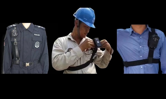 Hoge bitrate 256kbps-8Mbps 5G body camera met 13 miljoen pixels achtercamera