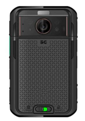 Vervangbare 8000mAh batterij 5G body camera met 13MP achtercamera en gyroscoop sensor