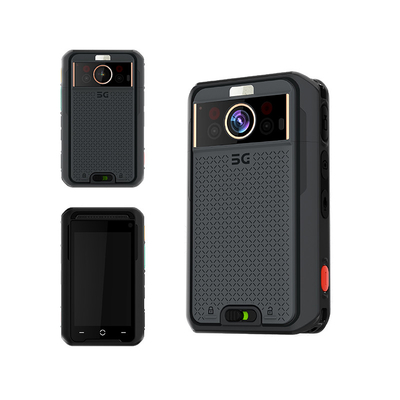 5G 13MP IP68 waterdichte politiecamera met 110 graden hoek lens en WiFi hotspot