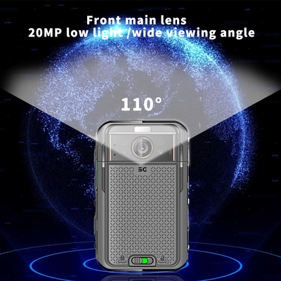 5G 13MP Android 10 politiecamera met 2G+16G geheugen en optionele NFC
