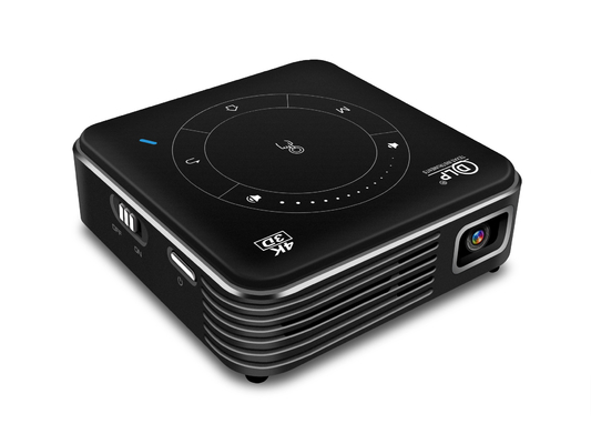 Projectiegebied 30-120 inch mini draagbare projector met hoog contrast