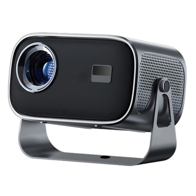 Mini Draagbare Projector met WiFi6 2.4G/5G 802.11a/b/g/n/ac/ax GPU ARM Mali-450 MP2 GPU 720P LCD Projection Technology