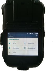 Draagbare Versleten de Camera3600mah Batterij van Mini Wifi 4G Lichaam met Kleur CMOS Senosor