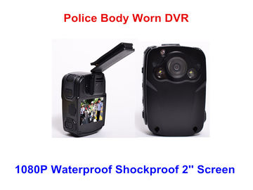 Wearable het Lichaamscamera van de Nachtvisie, Persoonlijke Lichaamsvideocamera Ingebouwde 32G TF Kaart