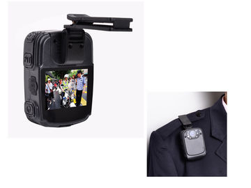 2“ Wearable Camera van de het Schermpolitie, de Camera van de Nachtvisie 130 Graad Brede Hoek