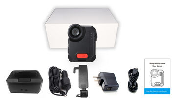Versleten de Politievideocamera van 170 G Lichaam 2 Weergeven van het het Bewijs160° Gebied van de Metersschok