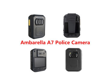 1080P politievideocamera Ambarella A7, Lichaam Versleten Camera5mp CMOS Sensor