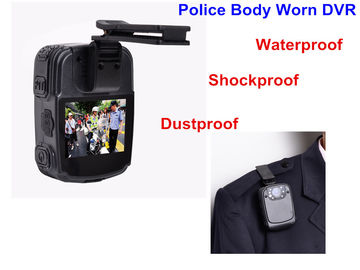 Duurzaam Zwart het Schermabs van Mini Body Worn Video Camera LCD Vierkant Materiaal