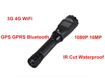 3G / 4G het Flitslicht MTK8735 Chipset van de politieveiligheid met 3600 MAH Battery