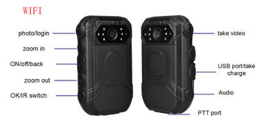 Kies/Dubbele Opnamepolitie Versleten Camera's 5,0 MP CMOS Sensor 1080 P uit