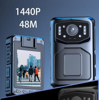 3050 Mah Battery Body-Worn Camera's Geavanceerde technologie en met 5,8 GHz Wifi