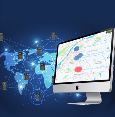 5.8GHz Wifi Politie Lichaamscamera's Max 256G Storage en Linux4.9 Chipset voor prestaties