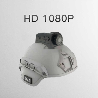 Professionele militaire helmcamera met 1920X1080 30P video codering resolutie en breed temperatuurbereik