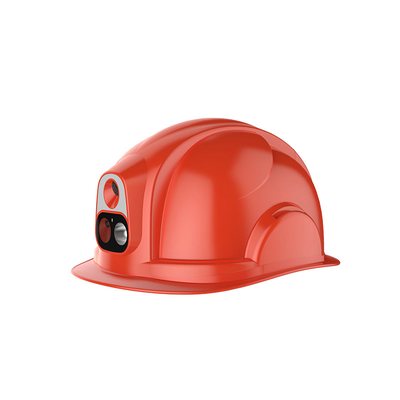 Robuuste 4G GPS tracking Hardhat voor bouwplaats scherpstelbereik 0,5m tot oneindig -20°C tot 60°C