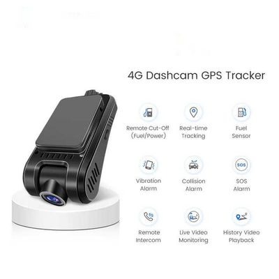 Voertuig Black Box 4G Dashcam GPS-tracker met tweerichtingsverkeer en geavanceerd rijhulpsysteem 4 GB DDR 512 GB geheugen