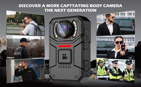 High Definition 4K Full HD Draagbare Bodycam Minicamera's Met 2 inch Display En 2500 Mah Battery