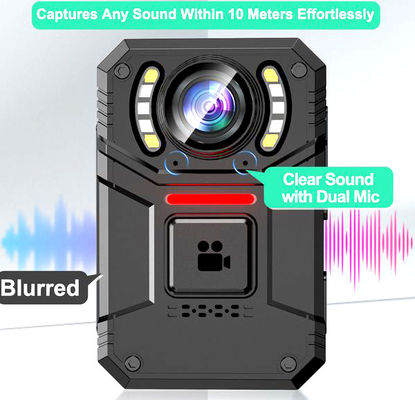 High Definition 4K Full HD Draagbare Bodycam Minicamera's Met 2 inch Display En 2500 Mah Battery