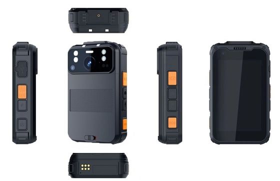 Android 13 Systeem 1440p Persoonlijke Bodycamera WiFi IP66 5g 4G 64GB RAM ROM 4G 64GB 5G Ondersteuning