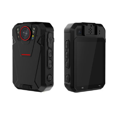 4G Wifi Bodycam Wetshandhaving Recorder 2.4 inch Touch LCD Scherm Batterij 2500 Mah Met SOS LED Rood En Blauw LED