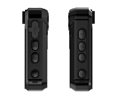 4G Video Resolution Body Worn Camera voorzien van een microfoon en een 2MP beeldsensor