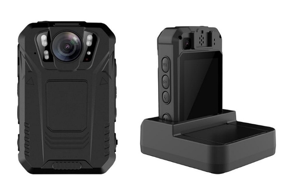 4G Video Resolution Body Worn Camera voorzien van een microfoon en een 2MP beeldsensor