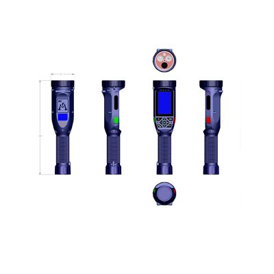 IP66 120 graden zaklamp camera recorder met hoge helderheid LED zaklamp